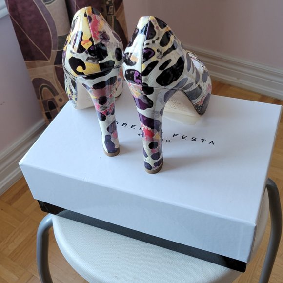 ROBERTO FESTA, Milano - High Heel shoes, Made in Italy, Size 36.5 - Picture 5 of 6